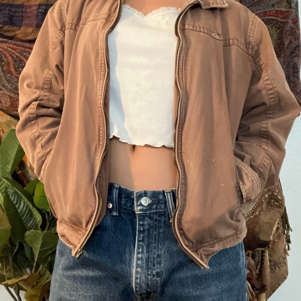 Old Quicksilver Carhart, like jacket fleece inside light wear